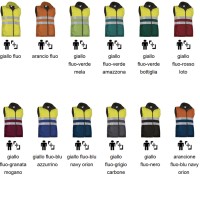 Gilet imbottito Alta Visibilitá Valento