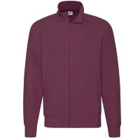 Felpa leggera zip Fruit of the Loom