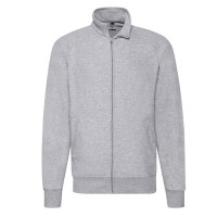 Felpa leggera zip Fruit of the Loom