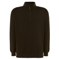 Felpa Mezza Zip Collo Alto JHK