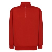 Felpa Mezza Zip Collo Alto JHK