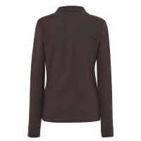 Polo piqué maniche lunghe con polsini JHK