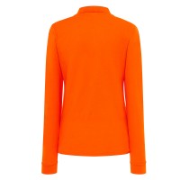 Polo piqué maniche lunghe con polsini JHK