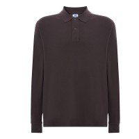 Polo piqué con maniche lunghe JHK