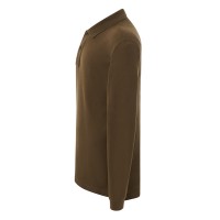 Polo piqué con maniche lunghe JHK