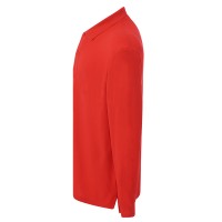 Polo piqué con maniche lunghe JHK