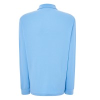Polo piqué con maniche lunghe JHK
