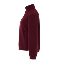 Felpa aderente con zip intera JHK