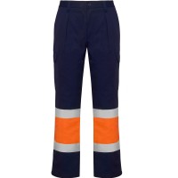Pantaloni multitasche alta visibilità invernale Roly