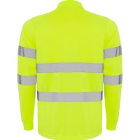 Polo tecnica manica lunga alta visibilità Roly