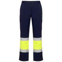 Pantaloni multitasche alta visibilità invernale Roly
