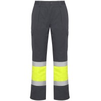 Pantaloni multitasche alta visibilità invernale Roly