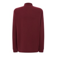 Polo piqué con maniche lunghe