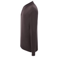 Polo piqué con maniche lunghe