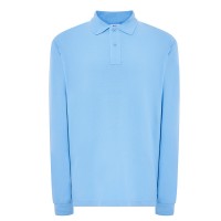 Polo piqué con maniche lunghe
