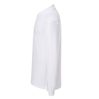 Polo piqué con maniche lunghe