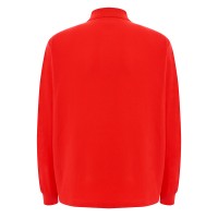 Polo piqué con maniche lunghe