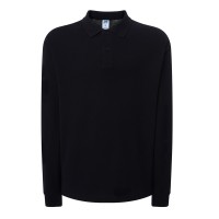Polo piqué con maniche lunghe