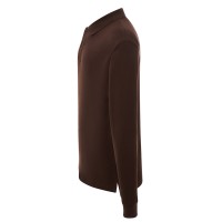 Polo piqué con maniche lunghe