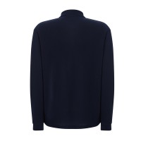 Polo piqué con maniche lunghe