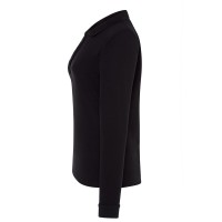 Polo piqué maniche lunghe con polsini JHK