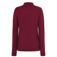 Polo piqué maniche lunghe con polsini JHK