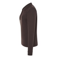 Polo piqué maniche lunghe con polsini JHK