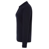 Polo piqué maniche lunghe con polsini JHK