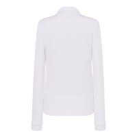 Polo piqué maniche lunghe con polsini JHK