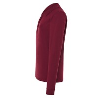 Polo piqué maniche lunghe con polsini JHK