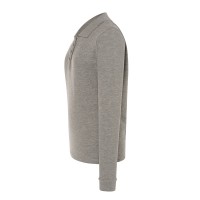 Polo piqué maniche lunghe con polsini JHK