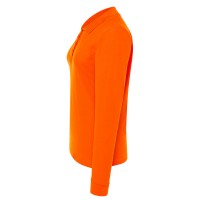 Polo piqué maniche lunghe con polsini JHK