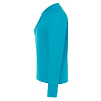 Polo piqué maniche lunghe con polsini JHK