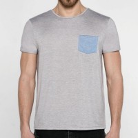 T-Shirt con taschino Nath