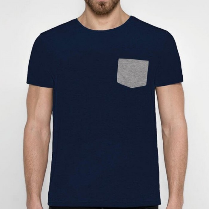 T-Shirt con taschino Nath