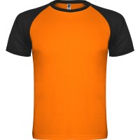 T shirt sportiva manica corta taglio raglan Roly