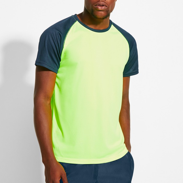 T shirt sportiva manica...